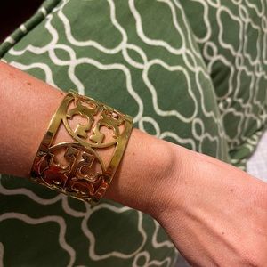 Tory Burch Gold Cuff Bracelet